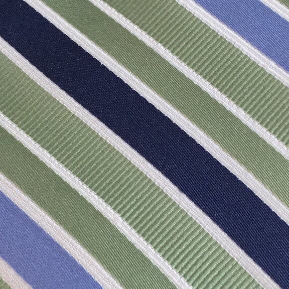 ASHFORD & BROOKS, LONDON, REGIMENT STRIPE SILK TIE - Picture 3 of 14